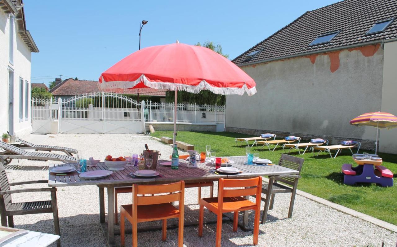 La Ferme De Mon Enfance Villa Villechétif Exterior foto